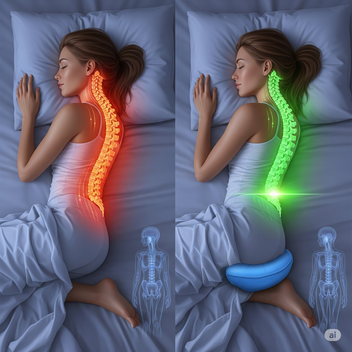 (1 acheté = 1 offert) The Leg Pillow™